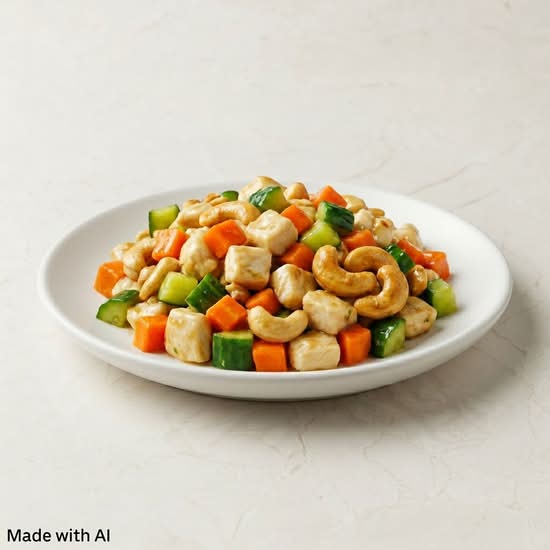 33. Diced Chicken with Cashew Nuts 腰果雞丁